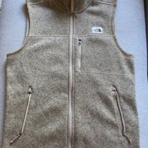 The North Face Fleece Vest Size Medium Tan/Light Brown